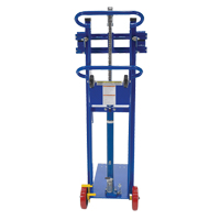 Empileur &agrave; plateforme, M&eacute;canisme Pompe au pied, Capacit&eacute; de 750 lb, Levage max de 52" Distribution Jean Lapalme