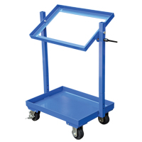 Chariot &agrave; cueillette, Acier, 30-11/16" la x 19-1/4" p, 2 tablettes, Capacit&eacute; 200 lb Distribution Jean Lapalme