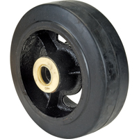 Rubber Wheels, 6" (152 mm) Dia. x 2" (51 mm) W, 550 lbs. (249 kg.) Capacity Distribution Jean Lapalme