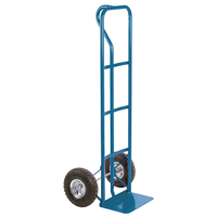 Diable &agrave; roue enti&egrave;rement soud&eacute;, Prise En P, Acier, Hauteur de 51", Capacit&eacute; 600 lb Distribution Jean Lapalme