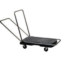 Chariots Triple, 32-1/2" lo x 20-1/2" la, 500 lb cap, Roues Caoutchouc Distribution Jean Lapalme
