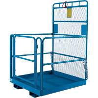 Nacelle &eacute;l&eacute;vatrice pour travail en hauteur, 48" x 48" x 72" h, Capacit&eacute; de 1000 lb, Acier Distribution Jean Lapalme