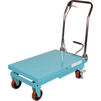 Table &eacute;l&eacute;vatrice robuste &agrave; ciseaux hydraulique, 32" lo x 19-3/4" la, Acier, Capacit&eacute; 660 lb Distribution Jean Lapalme