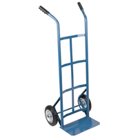 All-Welded Hand Truck, Dual Handle, Steel, 48" Height, 600 lbs. Capacity Distribution Jean Lapalme