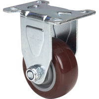 Caster, Rigid, 3" (76 mm), Polyurethane, 230 lbs. (104 kg.) Distribution Jean Lapalme