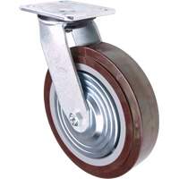 Caster, Swivel, 8" (203.2 mm), Polyurethane, 1000 lbs. (453.6 kg.) Distribution Jean Lapalme