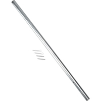 Trousse d'essieu de 18" pour diable en aluminium Distribution Jean Lapalme