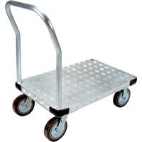 Chariots &agrave; plateforme en aluminium, 24" la x 36" lo, 4000 lb cap, Roues Polyur&eacute;thane Distribution Jean Lapalme