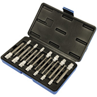 SAE/Metric Socket Set, Hex, 1/4"/3/8" Drive, 14 Pcs Distribution Jean Lapalme