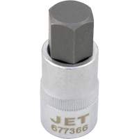 Bit Socket, Hex, 12 mm x 2" L, 1/2" Drive Distribution Jean Lapalme
