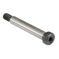 Socket Shoulder Screw, 3/8" Dia., 2" L, Black Oxide Distribution Jean Lapalme