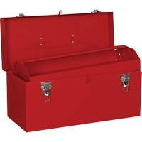 Coffre &agrave; outils robuste, 8-1/2" P x 20" la x 9-1/2" h, Rouge Distribution Jean Lapalme