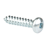 Vis taraudeuse &agrave; t&ecirc;te cylindrique, #14 x 1-1/4" lo, Zingu&eacute; Distribution Jean Lapalme
