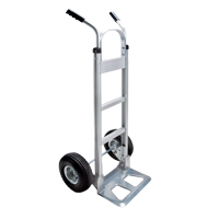 Knocked Down Hand Truck, Dual Handle, Aluminum, 50-5/8" Height, 500 lbs. Capacity Distribution Jean Lapalme