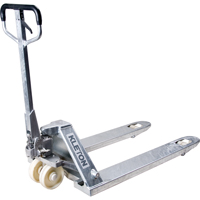 Manual Pallet Trucks, Galvanized, 42" L x 27" W, 5500 lbs. Capacity Distribution Jean Lapalme