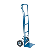 Diable &agrave; roue enti&egrave;rement soud&eacute;, Prise En P, Acier, Hauteur de 51", Capacit&eacute; 600 lb Distribution Jean Lapalme