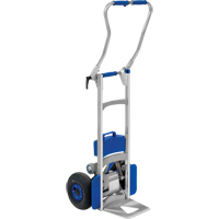 Liftkar&reg; Aluminum Stair Climbing Hand Trucks, Aluminum Frame, 18" W x 61" H, 375 lbs. Capacity Distribution Jean Lapalme