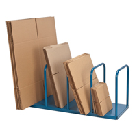 Support &agrave; niveau pour boîtes de carton Distribution Jean Lapalme