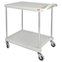 myCart Utility Cart, 2 Tiers, 20" x 35-1/2" x 30", 300 lbs. Capacity Distribution Jean Lapalme