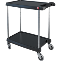 myCart Utility Cart, 2 Tiers, 16" x 35-1/2" x 27", 300 lbs. Capacity Distribution Jean Lapalme