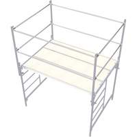 Accessoires pour &eacute;chafaudage - Barre de retenue, Barre de retenue, 2" la x 30" h Distribution Jean Lapalme