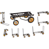 Transporteur d'&eacute;quipement 8 en 1 RockNRoller Multi-Cart, tout terrain, Acier, Capacit&eacute; 500 lb Distribution Jean Lapalme