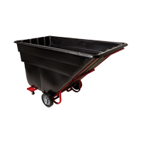 Tilt Truck, Polyethylene, 1-1/2 cu. yd., 1200 lbs. Load Capacity Distribution Jean Lapalme