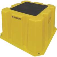 Escabeaux emboîtables industriels, 25" x 25" x Hauteur 14-3/4" Distribution Jean Lapalme