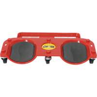 Socle roulant pour les genoux, Plastique, Rouge, Capacit&eacute; 350 lb Distribution Jean Lapalme