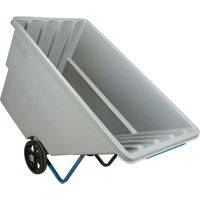 Chariot basculeur en acier, Poly&eacute;thyl&egrave;ne, 1,1 vg³, Capacit&eacute; de charge de 1250 lb Distribution Jean Lapalme