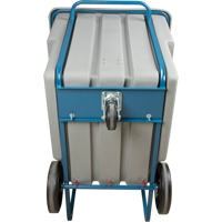 Chariot basculeur en acier, Poly&eacute;thyl&egrave;ne, 1,1 vg³, Capacit&eacute; de charge de 1250 lb Distribution Jean Lapalme