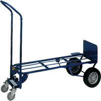 Chariot de manutention industriel convertible de luxe, Acier, Capacit&eacute; 1000 lb Distribution Jean Lapalme