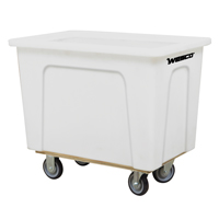 Box Truck, White Polyethylene, 42" L x 30" W x 36" H, 20 cu. ft. Volume, 600 lbs. Capacity Distribution Jean Lapalme