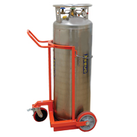 Large Liquid Gas Cylinder Truck LCC, Polyurethane Wheels, 20" W x 20" D Base, 1000 lbs. Distribution Jean Lapalme