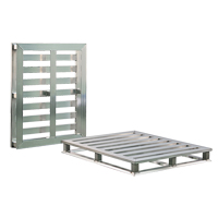 Palette &agrave; cadre tubulaire en aluminium 4 c&ocirc;t&eacute;s Distribution Jean Lapalme