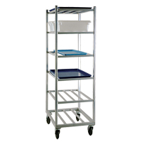 Chariot &agrave; tablettes, 6 Tiers, 20-7/8" la x 67" h x 27" p, Capacit&eacute; 450 lb Distribution Jean Lapalme