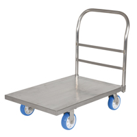 Platform Truck, 36" L x 24" W, 2000 lbs. Capacity, Polyurethane Casters Distribution Jean Lapalme