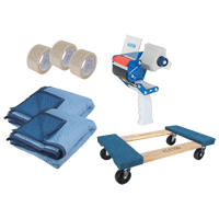 Moving Kit, Wood Frame, 18" W x 30" L, 1000 lbs. Capacity Distribution Jean Lapalme