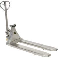 Scale Pallet Truck, 45.69" L x 21.875" W, 5000 lbs. Cap. Distribution Jean Lapalme