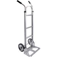 Knocked Down Hand Truck, Dual Handle, Aluminum, 50-5/8" Height, 500 lbs. Capacity Distribution Jean Lapalme