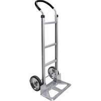 Knocked Down Hand Truck, Continuous Handle, Aluminum, 49-5/8" Height, 500 lbs. Capacity Distribution Jean Lapalme