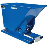 Conteneur autobasculeur, Acier, 3/4 vg³, Bleu Distribution Jean Lapalme