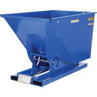 Conteneur autobasculeur, Acier, 1-1/2 vg³, Bleu Distribution Jean Lapalme