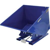 Conteneur autobasculeur, Acier, 2 vg³, Bleu Distribution Jean Lapalme
