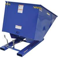 Conteneur autobasculeur, Acier, 2 vg³, Bleu Distribution Jean Lapalme