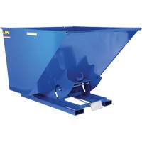 Conteneur autobasculeur, Acier, 2-1/2 vg³, Bleu Distribution Jean Lapalme