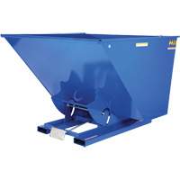 Conteneur autobasculeur, Acier, 2-1/2 vg³, Bleu Distribution Jean Lapalme