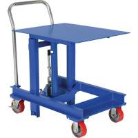 Table &eacute;l&eacute;vatrice, 30" lo x 24" la, Acier, Capacit&eacute; 2000 lb Distribution Jean Lapalme