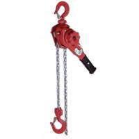 Palan &agrave; levier extr&ecirc;mement l&eacute;ger de la s&eacute;rie VQ, Lev&eacute;e 10', Cabacit&eacute; 2300 lb (1,6 tonne), Chaîne en Zinc Distribution Jean Lapalme