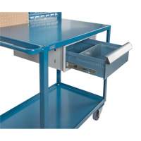 Chariot de service mobile, 2 Tiers, 24" la x 57" h x 40" p, Capacit&eacute; 1200 lb Distribution Jean Lapalme